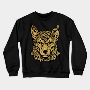 Celtic gold fox Crewneck Sweatshirt